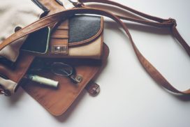 Personal items of leather